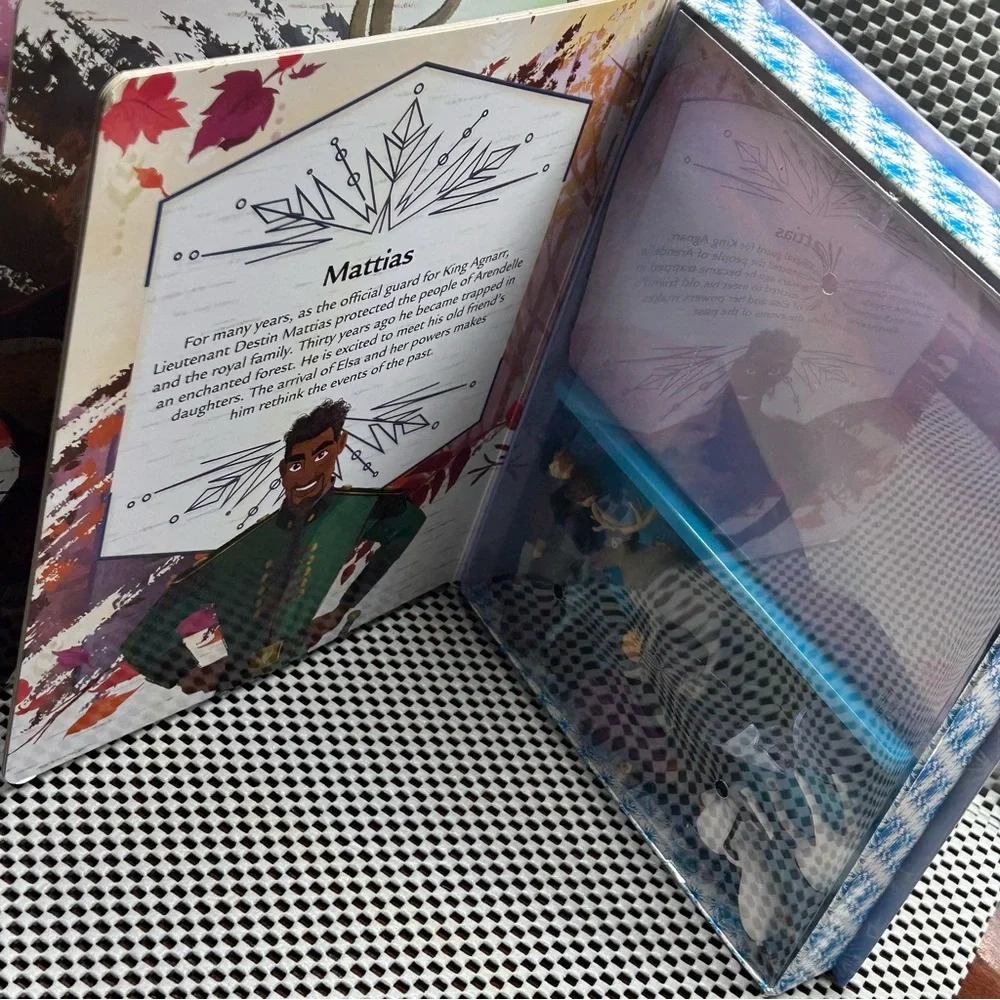 Phidal Publishing Disney Frozen 2 My Busy Books Storybook Figurines Playmat New - Picture 15 of 16